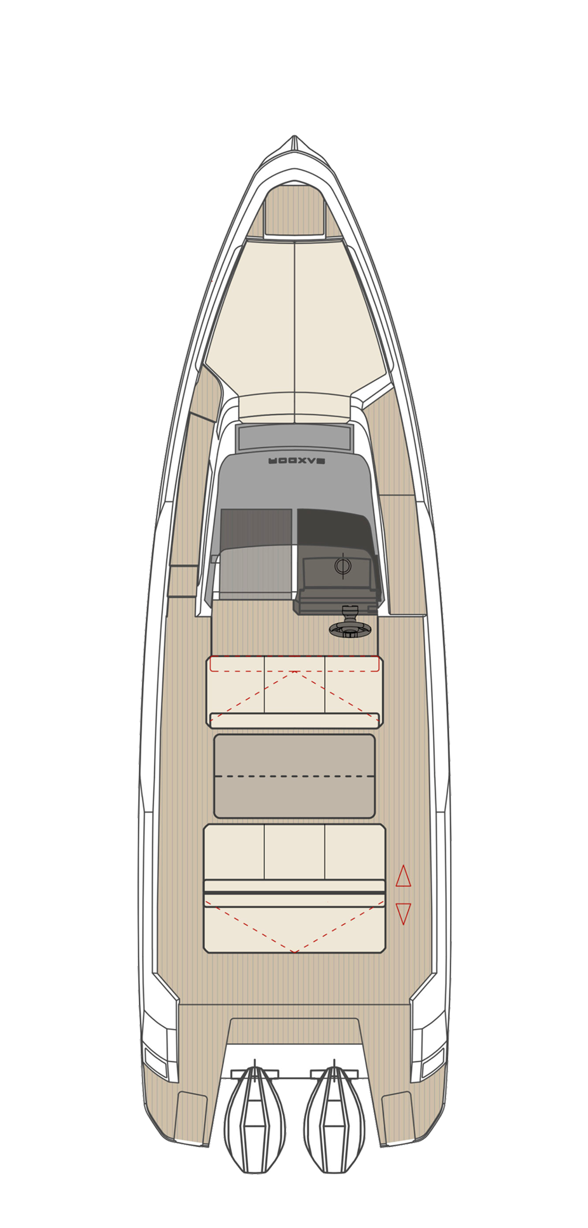 Saxdor 270 GTO Layout