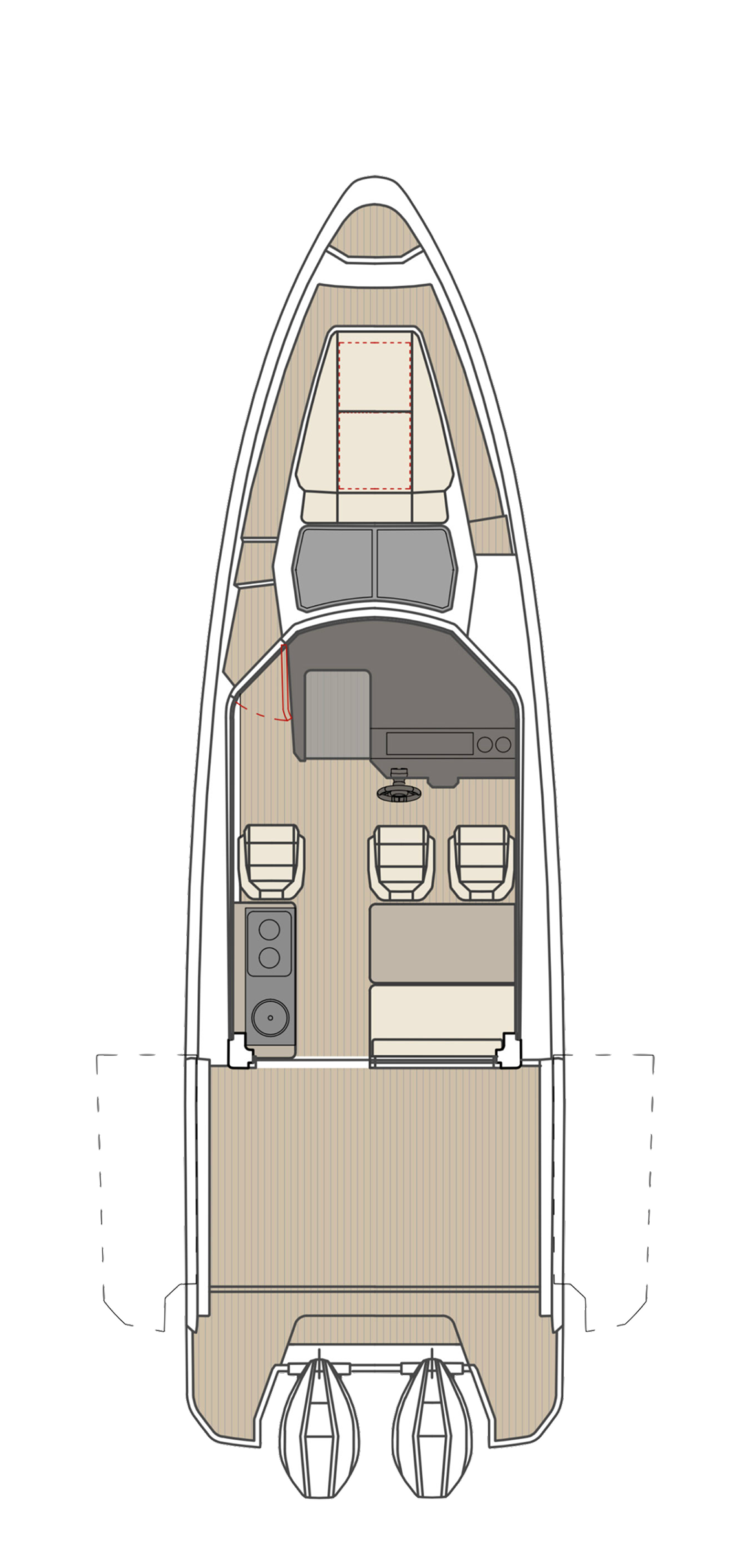 Saxdor 320 GTC Layout