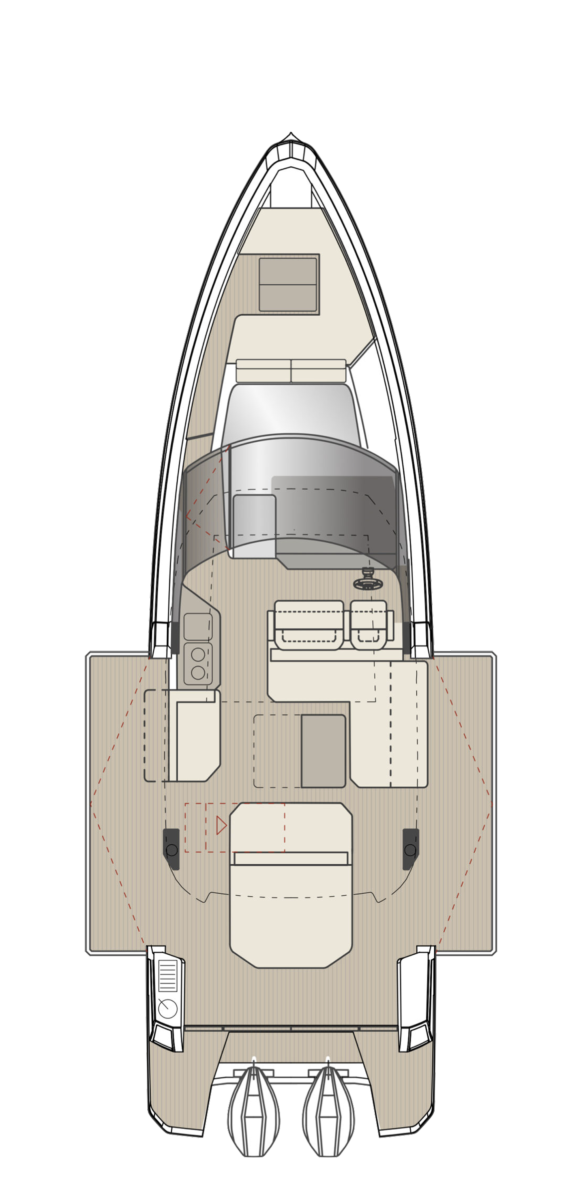 Saxdor 400 GTO Layout