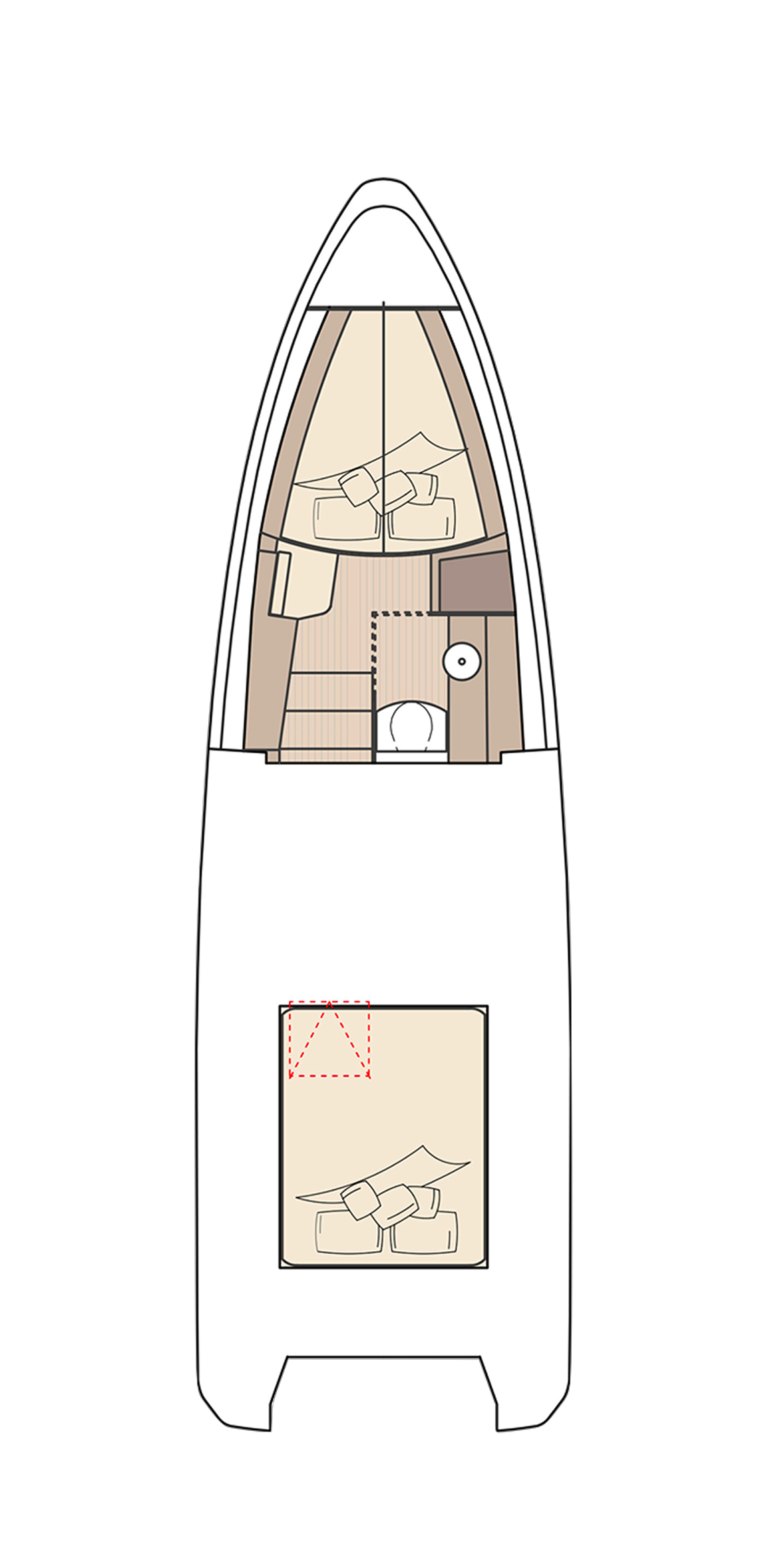 Saxdor 340 GTWA Layout