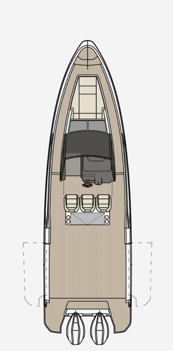 Saxdor 320 GTO Layout