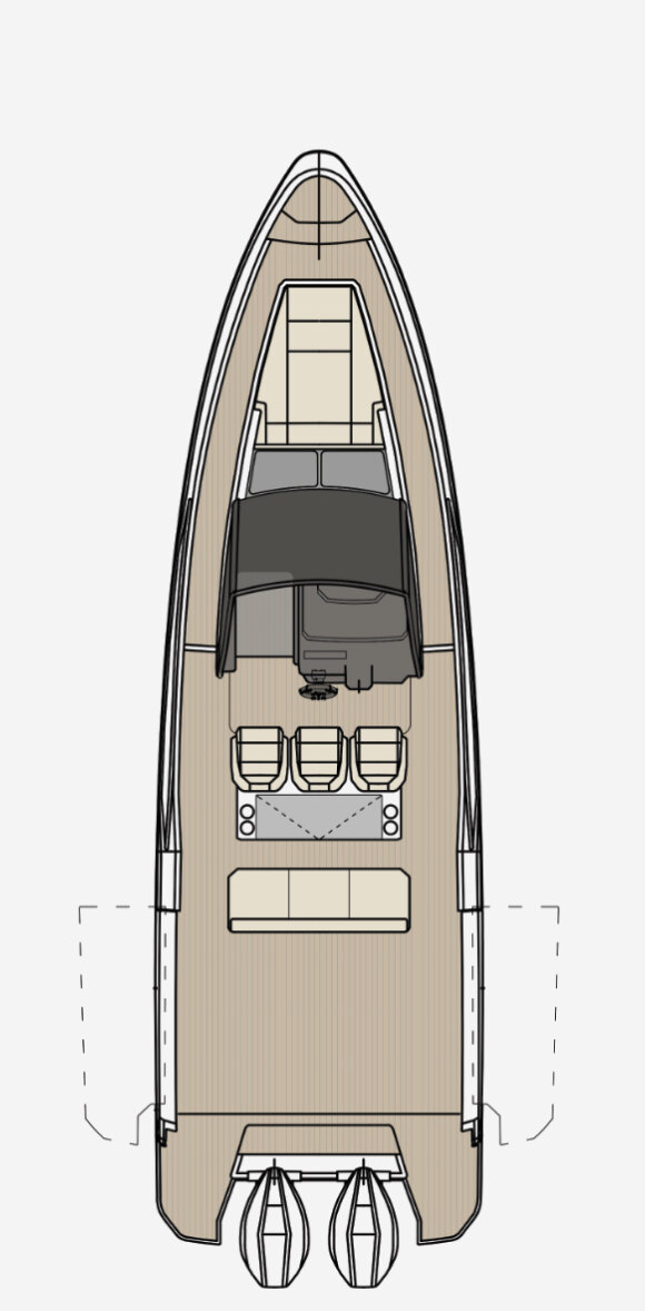 Saxdor 320 GTO Layout